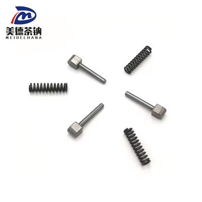 European heavy truck transmission spindle synchronizer pressure piece and sliding pad with spring