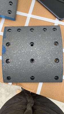 176*200 13.7/18.7 WVA19939 Non-Asbestos Brake Shoe Lining for European Truck Year 2023-