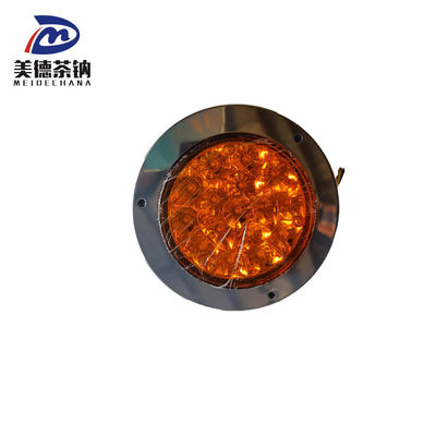24V Truck Taillight Round Brake Lamp Medium Leather Bowl Lamp with OE NO WG9730530011