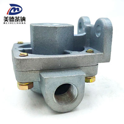 Experience Smooth Truck Brake System Operation with Silver Quick Release Valve JAC-1219