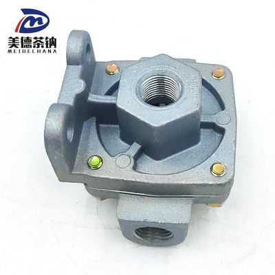 Experience Smooth Truck Brake System Operation with Silver Quick Release Valve JAC-1219
