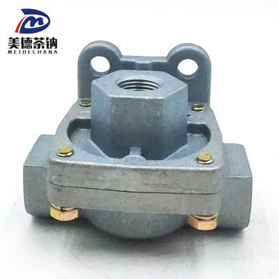 Experience Smooth Truck Brake System Operation with Silver Quick Release Valve JAC-1219