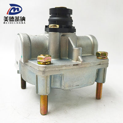 Steel Air Brake Relay Valve 9730110010 for Heavy-Duty Diesel Engine Applications