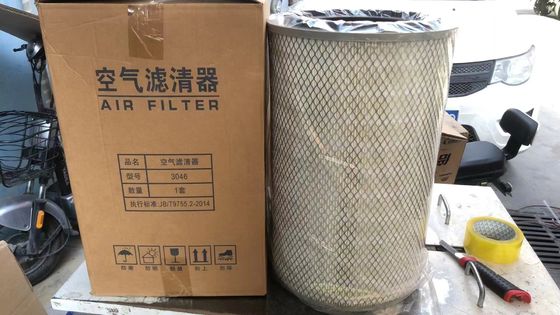 Original Standard Size Air Filter 2841 for Heavy Duty Truck Maintenance Requirements