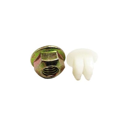 Standard Stainless Steel Hexagonal Flange Lock Nuts for Precise Fastening