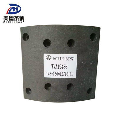 MP/31/1 Grey Ceramic Brake Linings for Heavy Truck Braking System of OEM 19486 19487