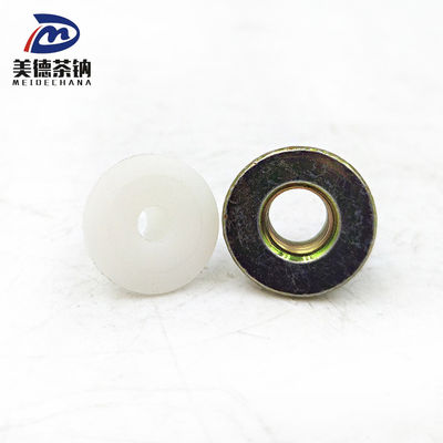 Zinc Plated Hex Serrated Nut Fasteners CQ32606 Standard and Customized Length Options