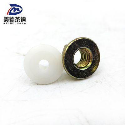 Zinc Plated Hex Serrated Nut Fasteners CQ32606 Standard and Customized Length Options