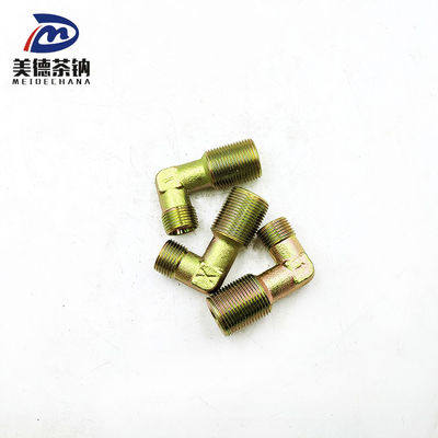 FAW Oil Filter Threaded Joint Carbon Steel Elbow Connector for Chassis 3513407-D814
