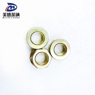 Truck Suspension Parts T32718T Carbon Steel Nut with Small Flange and SPL Hexagon Lock