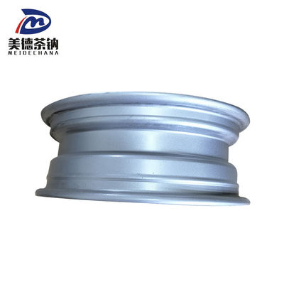 Silver Machine Welded Tire Wheel Disc Tubeless Steel Truck Wheel Rim 3101015-DR850M
