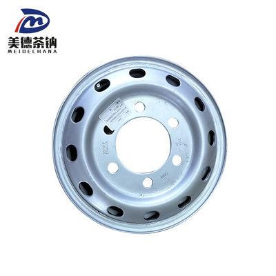 Silver Machine Welded Tire Wheel Disc Tubeless Steel Truck Wheel Rim 3101015-DR850M