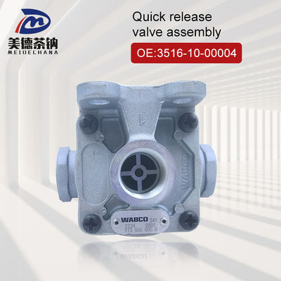 Standard Size Bus Air Quick Release Valve for Original 3516-10-00004 Braking System