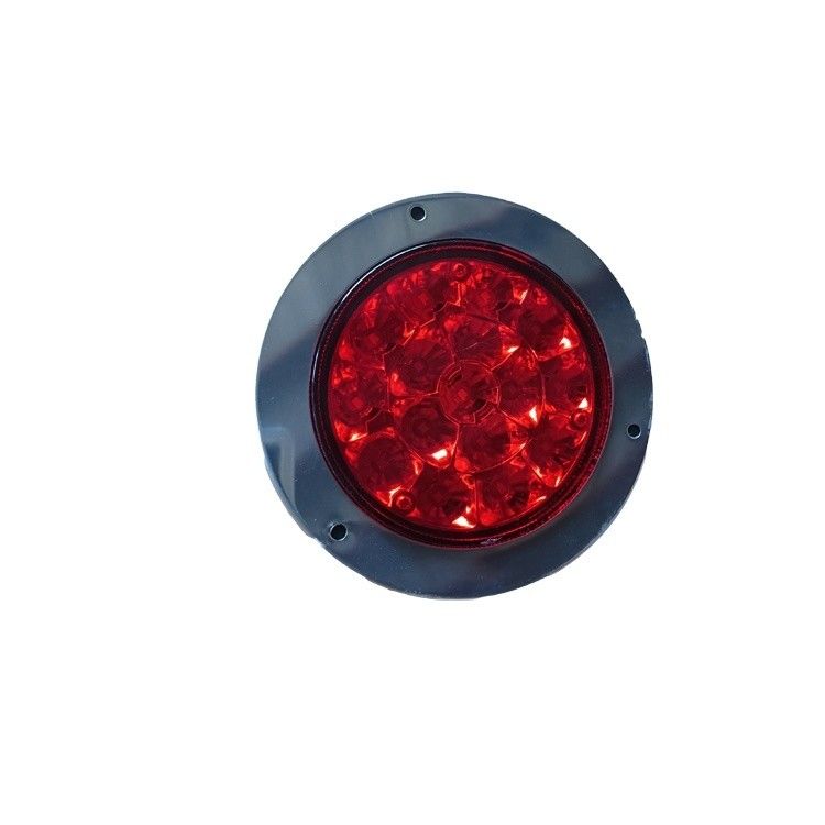 24V Truck Taillight Round Brake Lamp Medium Leather Bowl Lamp with OE NO WG9730530011