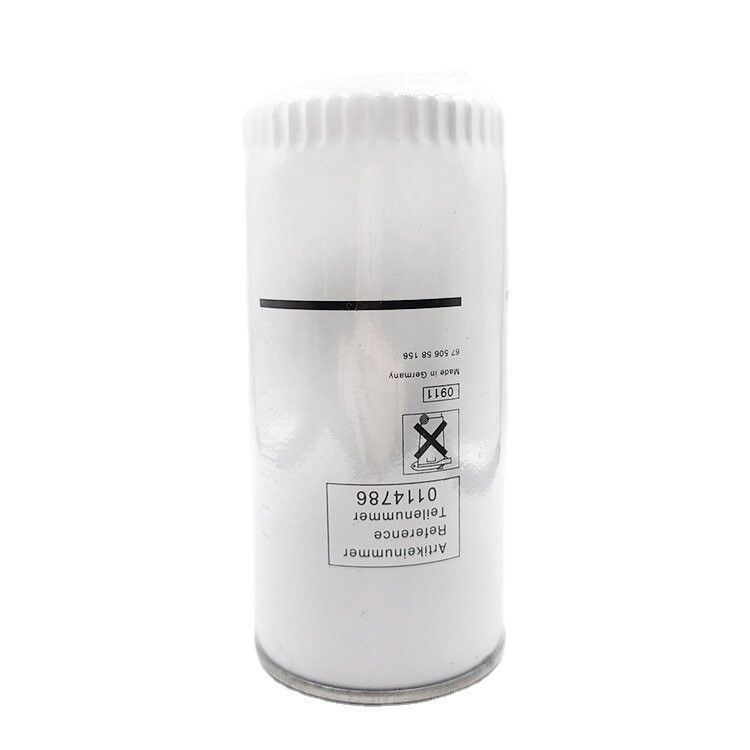 Diesel Fuel System White Engine Parts Oil Filter for Vehicle Truck