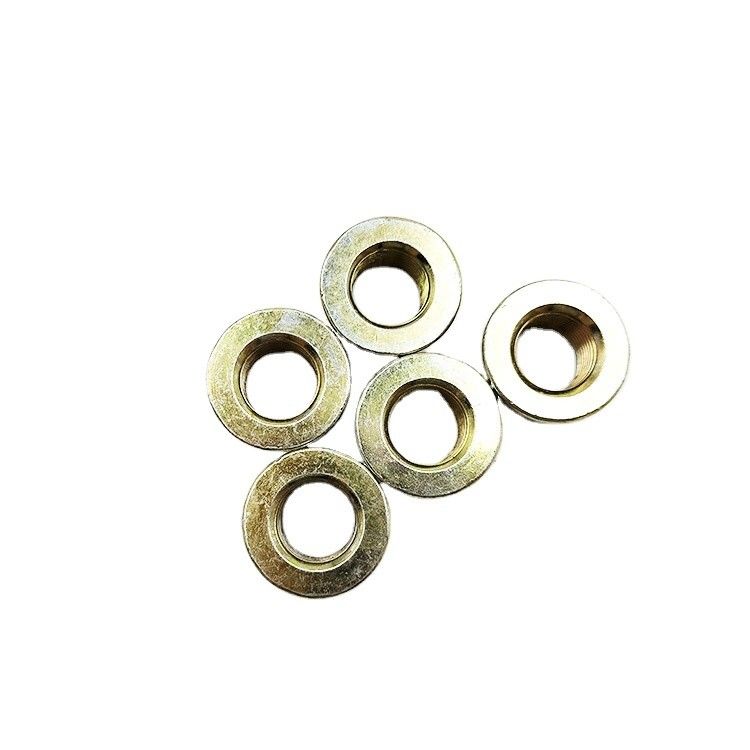 Hexagon Flange Lock Nut for FAW Truck Carbon Yellow Galvanized Steel Standard T32716T